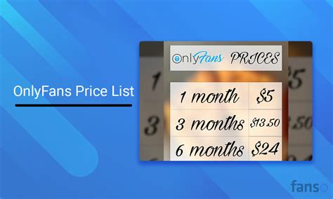 onlyfans price menu|OnlyFans Pricing Guide – How Much Should I Charge。